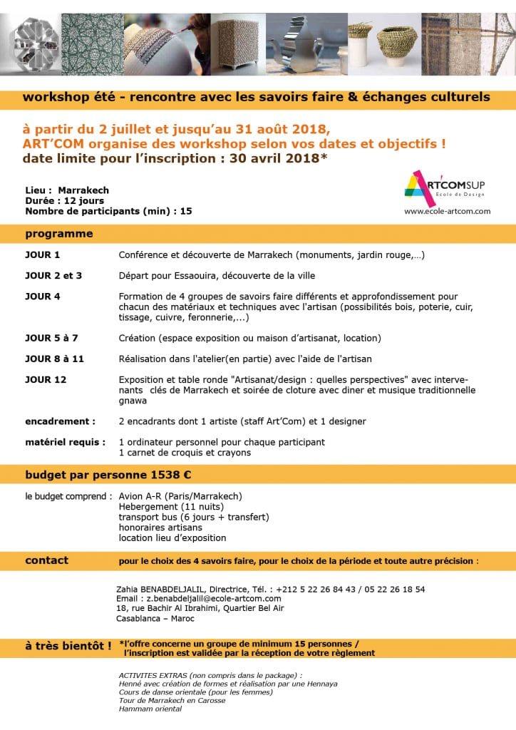 workshop été artcom casablanca 2018 01 724x1024