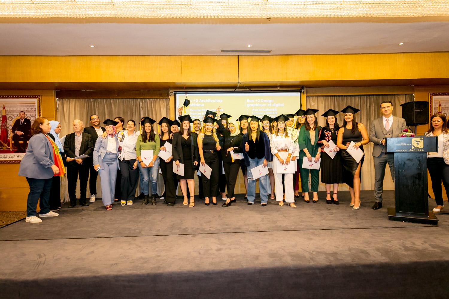 ceremonie artcom remise des diplomes