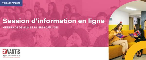 session d'information en ligne 